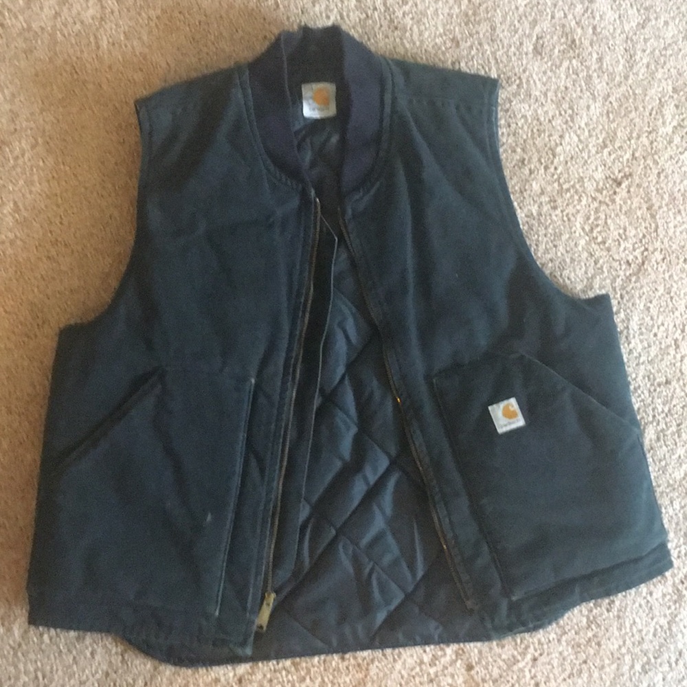 Carhartt black vest
